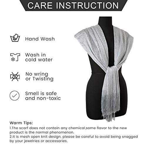 Navy Shimmer Shawl – Central Chic