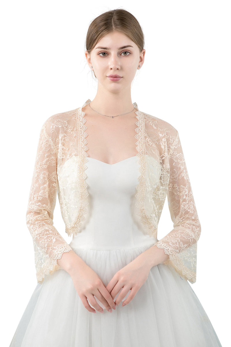 Ivory Lace Open Cardigan – Central Chic
