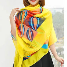 Load image into Gallery viewer, Bright Yellow Chiffon Sarong