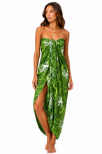 Load image into Gallery viewer, Large Green Sarong Handmade &amp; Fair Trade
