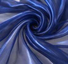 Load image into Gallery viewer, Navy Silky Wedding Shawl