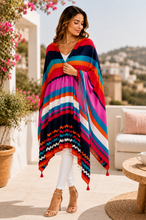 Load image into Gallery viewer, Bright Graphic Print Large Shawl &amp; Sarong