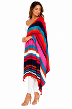 Load image into Gallery viewer, Bright Graphic Print Large Shawl &amp; Sarong