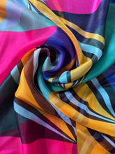 Load image into Gallery viewer, Pink Abstract Chiffon Sarong