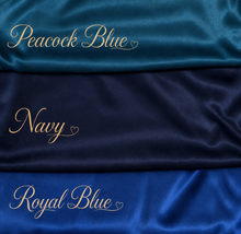 Load image into Gallery viewer, Large Silky Navy Blue Pashmina