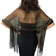 Load image into Gallery viewer, Ruby Red Shimmer Shawl