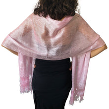 Load image into Gallery viewer, Ruby Red Shimmer Shawl