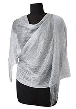Load image into Gallery viewer, Ruby Red Shimmer Shawl