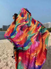 Load image into Gallery viewer, Brightly Coloured Large Beach Sarong