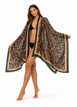 Load image into Gallery viewer, Animal Print Large Sarong &amp; Shawl