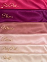 Load image into Gallery viewer, Large Silky Satin Baby Pink Pashmina