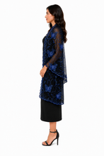 Load image into Gallery viewer, Sequin Butterfly Pashmina Shawl