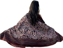 Load image into Gallery viewer, Brown animal print sarong
