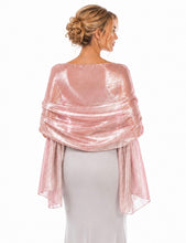 Load image into Gallery viewer, Dusky Pink Pashmina Shawl