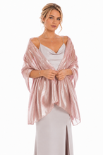 Load image into Gallery viewer, Dusky Pink Pashmina Shawl
