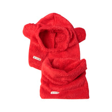 Load image into Gallery viewer, Baby Kids Teddy Bear Fleece Hat &amp; Snood Set