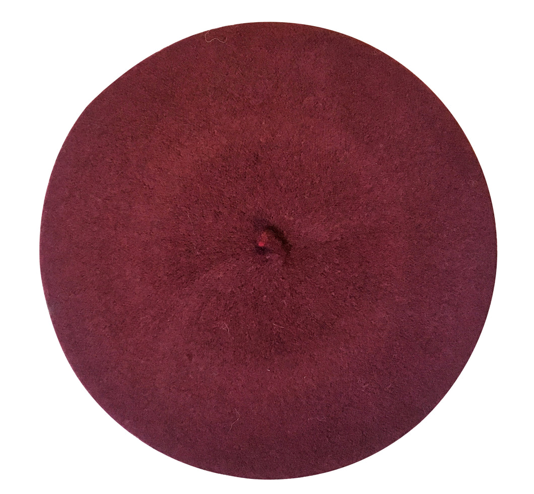 Burgundy Beret