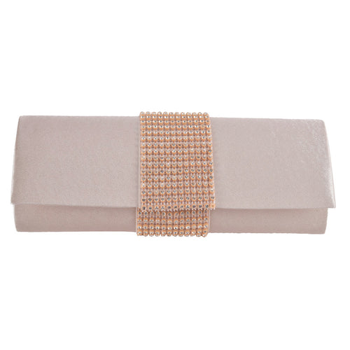 Ivory Crystal Clutch