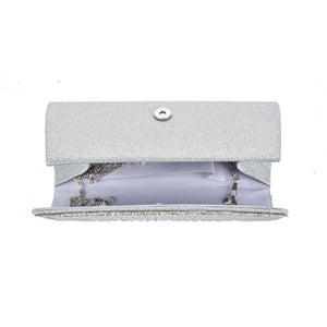 Silver Evening Clutch
