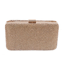 Load image into Gallery viewer, Gold Crystal Clutch