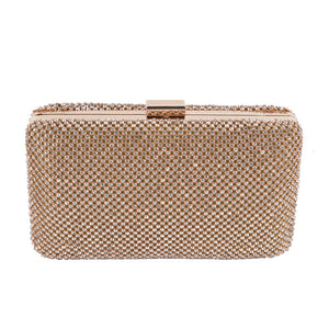 Gold Crystal Clutch