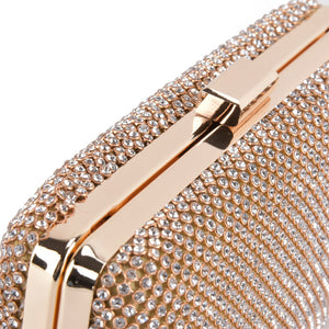 Gold Crystal Clutch
