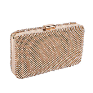 Gold Crystal Clutch