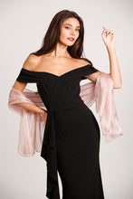 Load image into Gallery viewer, Iridescent Dusky Pink Pashmina Shawl