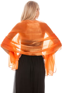 Orange pashminas