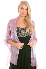 Load image into Gallery viewer, Silky Lilac Wedding Wrap
