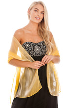Load image into Gallery viewer, Central Chic golden yellow shawl