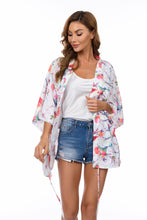 Load image into Gallery viewer, Tropical Bird Print Kimono