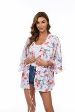 Load image into Gallery viewer, Tropical Bird Print Kimono
