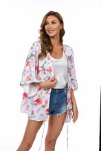 Load image into Gallery viewer, Tropical Bird Print Kimono