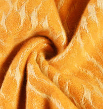 Load image into Gallery viewer, Womens Jacquard Woven Blanket Yellow Scarf