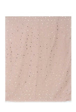 Load image into Gallery viewer, Dusky Pink &amp; Rose Gold Star Print Scarf