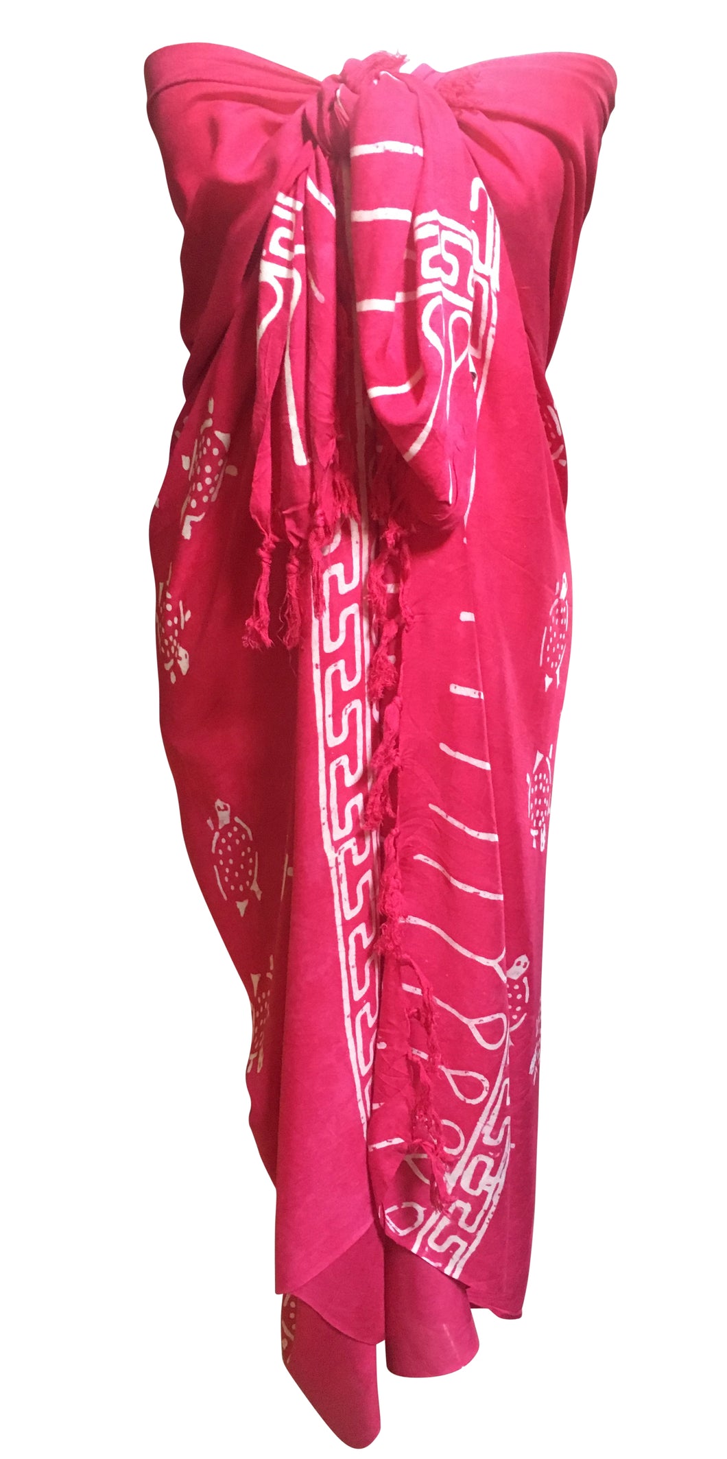 Large Pink Sarong Beach Swimwear Cover Up Shawl& Wrap