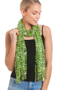 Womens Sequin Scarves