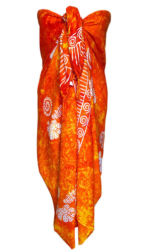 Orange Fair Trade Sarong