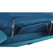 Load image into Gallery viewer, Crystal Blue Clutch