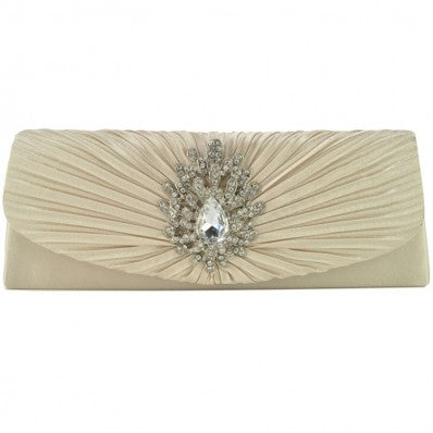 Crystal Champagne Clutch