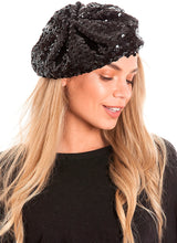 Load image into Gallery viewer, Sequin Berets Hats