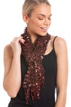 Load image into Gallery viewer, Womens Sequin Scarves