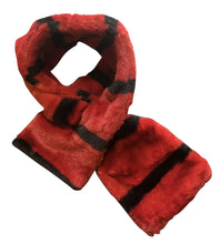 Load image into Gallery viewer, Kids Striped Faux Fur Snood Scarf