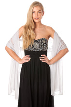 Load image into Gallery viewer, Dusky Silver Chiffon Shawl