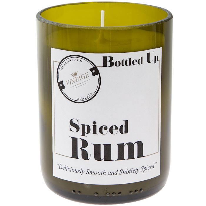 Spiced Rum Bottle Candle 10cm