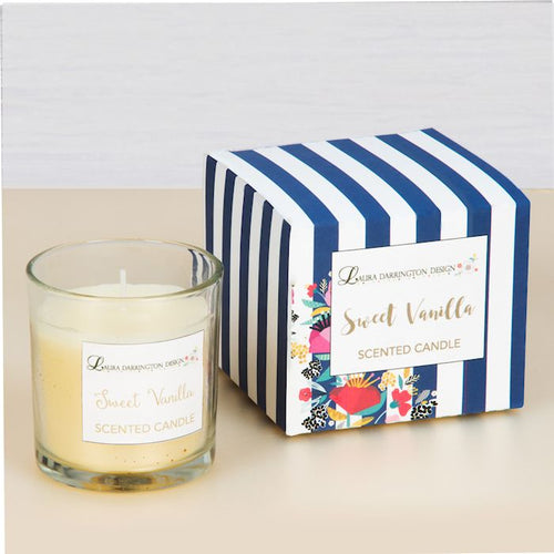 Sweet Vanilla Candle Jar