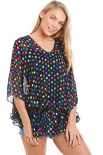 Load image into Gallery viewer, Silky Polka Dot Kaftan