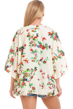 Load image into Gallery viewer, White Butterfly Kimono