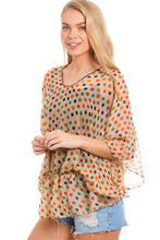 Load image into Gallery viewer, Silky Polka Dot Kaftan